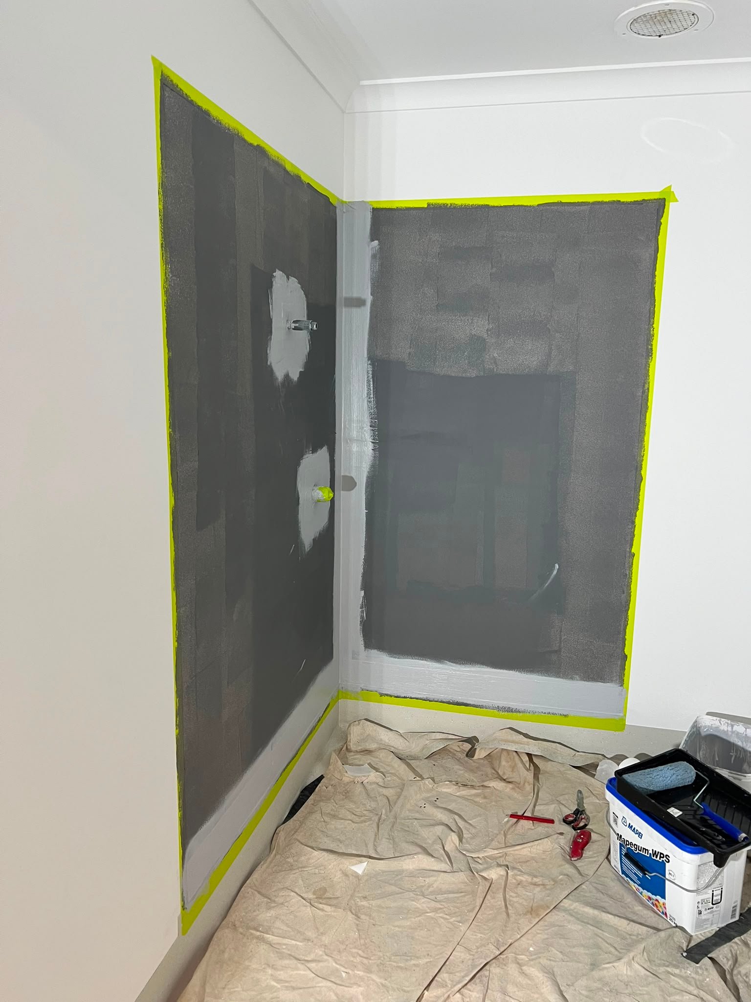 Completed Geelong bathroom project after waterproofing and tiling by Bravo Tiling