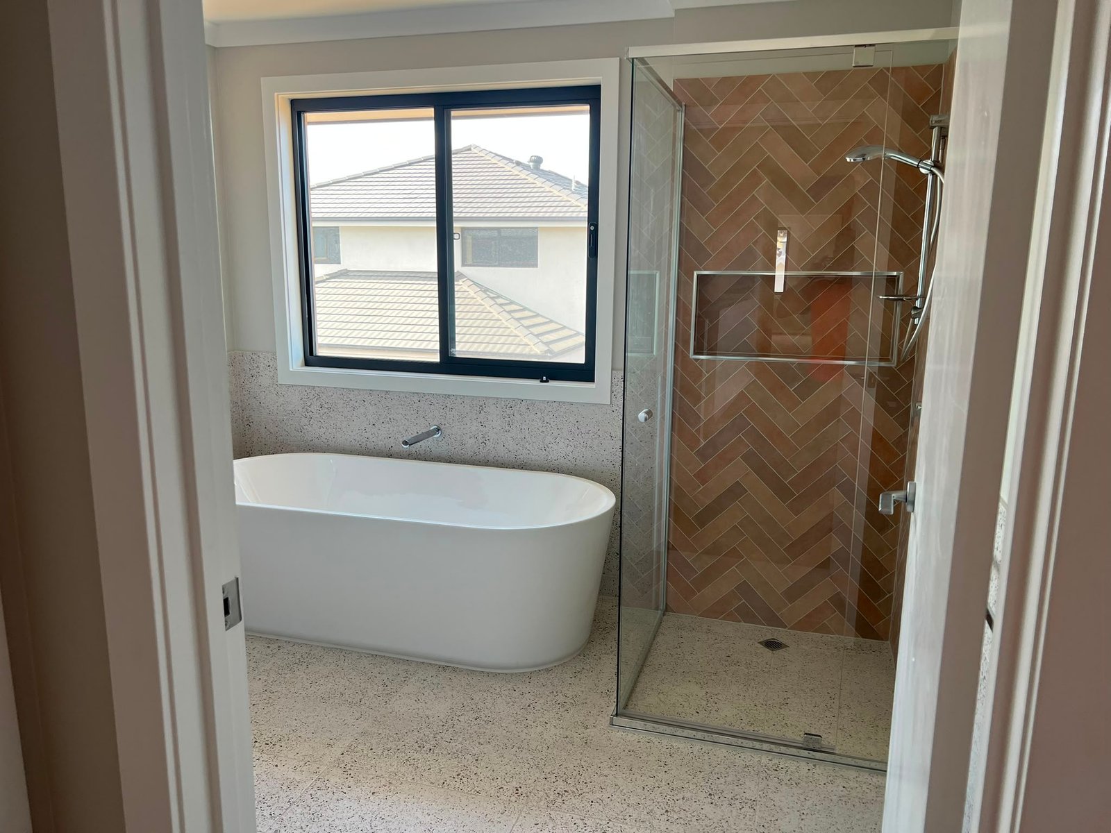 Full bathroom renovation by Bravo Tiling