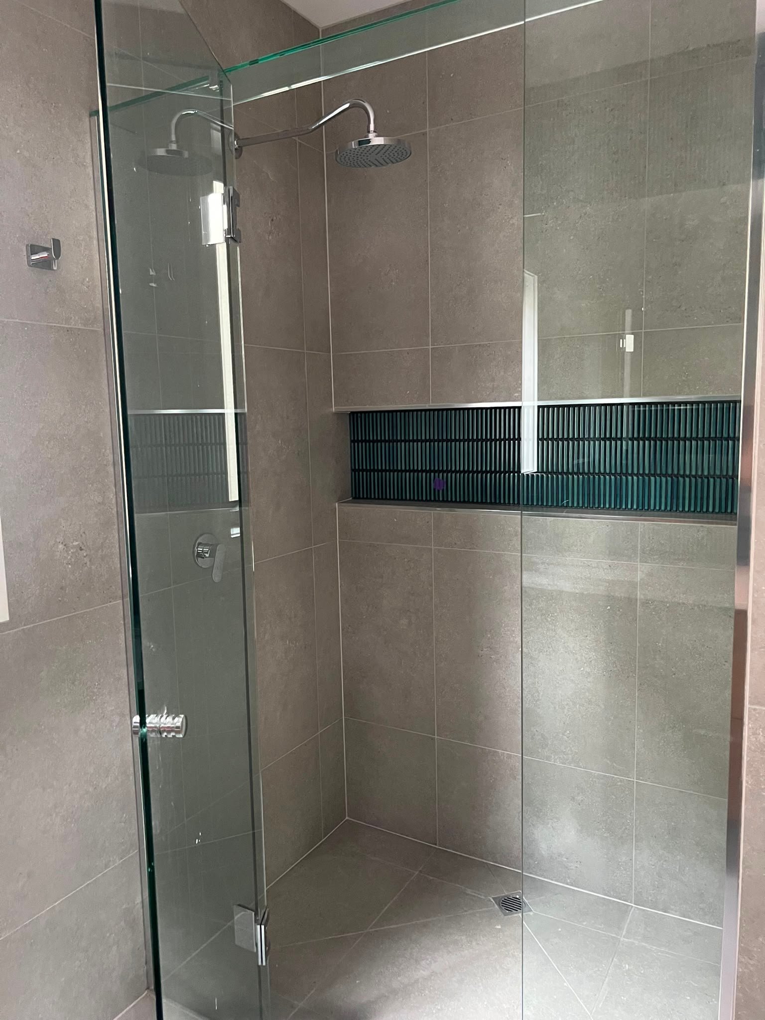 Bathroom renovation detail